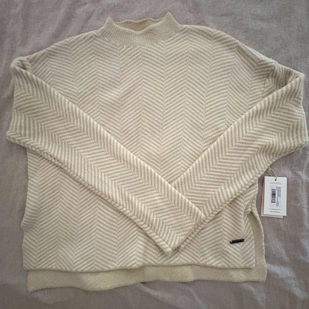 Carve Designs Cream Knit Sweater